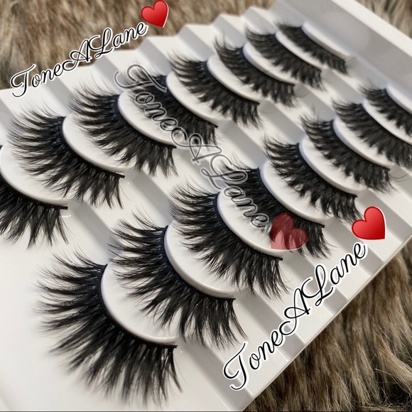 Mink Eyelashes Lashes 8d Eyelashes Lashes 8 pairs - Picture 2 of 3